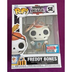 Funko Pop FREDDY BONES Heavy Metal Halloween NYCC Exclusive Vinyl Figure SE